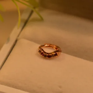 Real Stones Nose Ring for Girls/Women